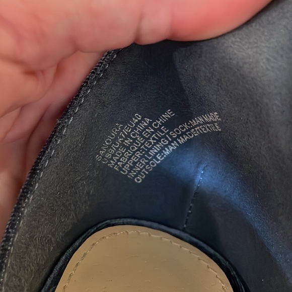 Blue Velvet Heeled Sandals - Picture 4 of 4